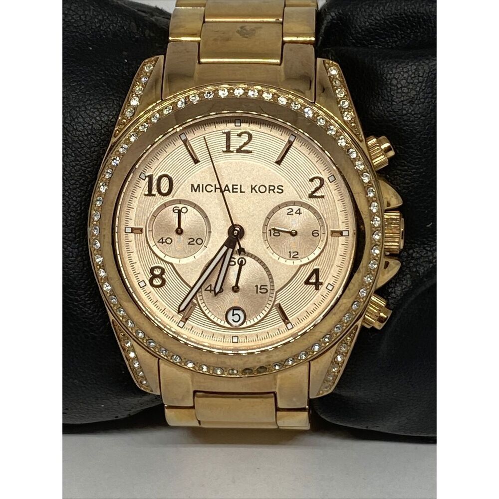 Michael Kors Blair MK5263 Women's Stainless Steel Analog Dial Quartz Watch WO338 - Picture 2 of 12